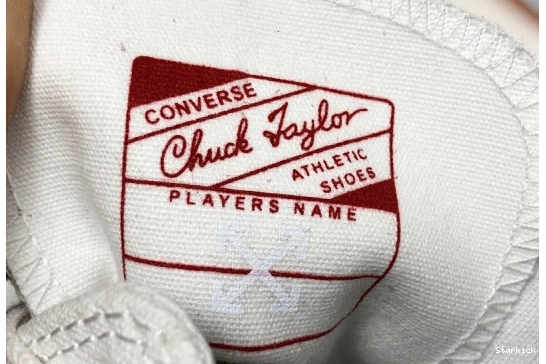 2.0 Black X Converse O-W 163892C White 0317